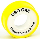 Фум-лента Uni-Fitt для газа и жидкостей 0,1 мм х 12 мм х 12 м