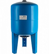 Stout Расширительный бак, гидроаккумулятор 80 л. вертикальный (цвет синий)