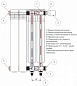 Алюминиевый радиатор Rifar Alum Ventil 350 - 7 секций