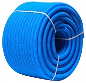 Гофра Uni-Fitt 20 мм синяя (для труб 14 мм), 50 м
